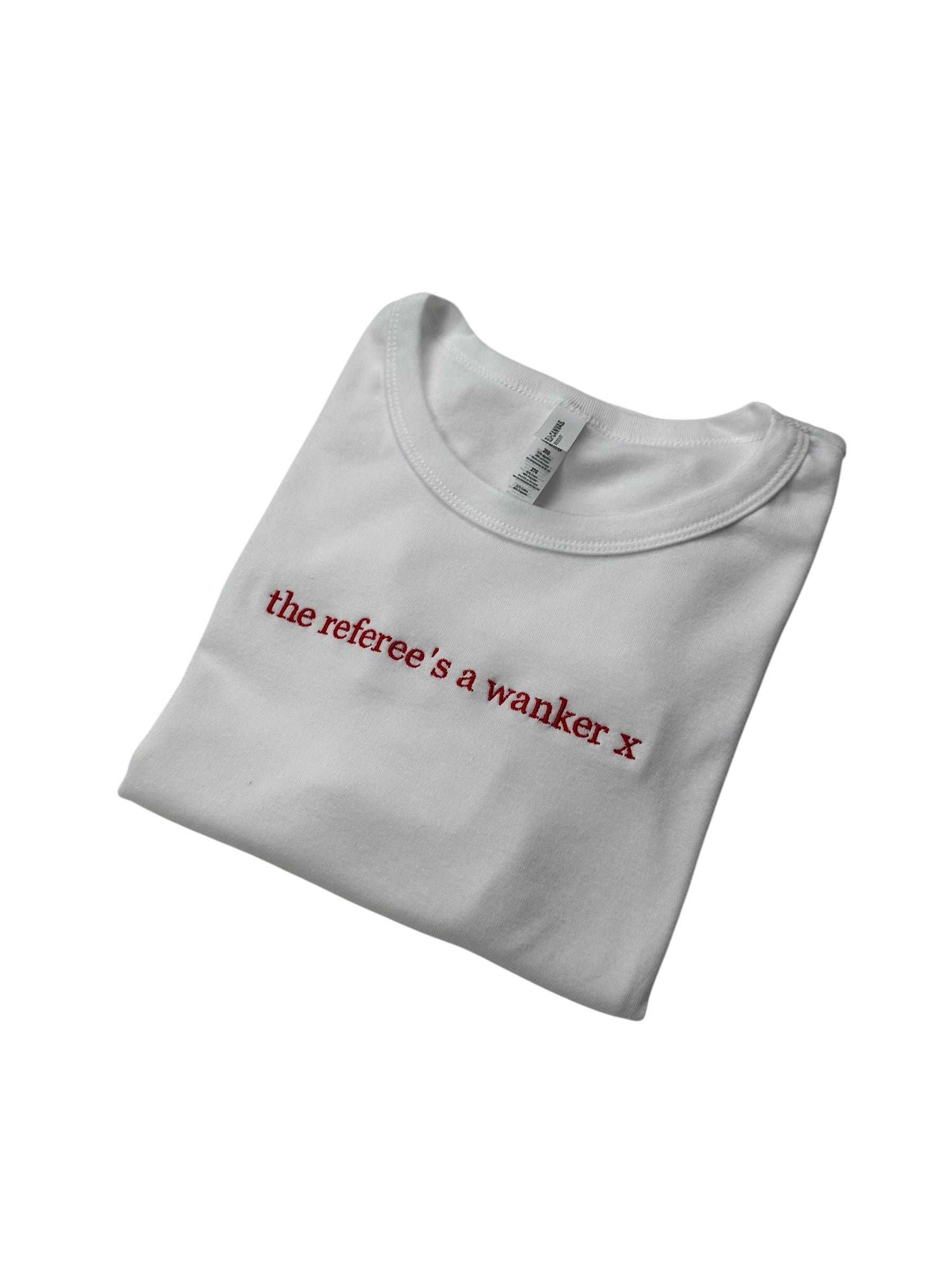 Football Slogan Raglan Baby Tee