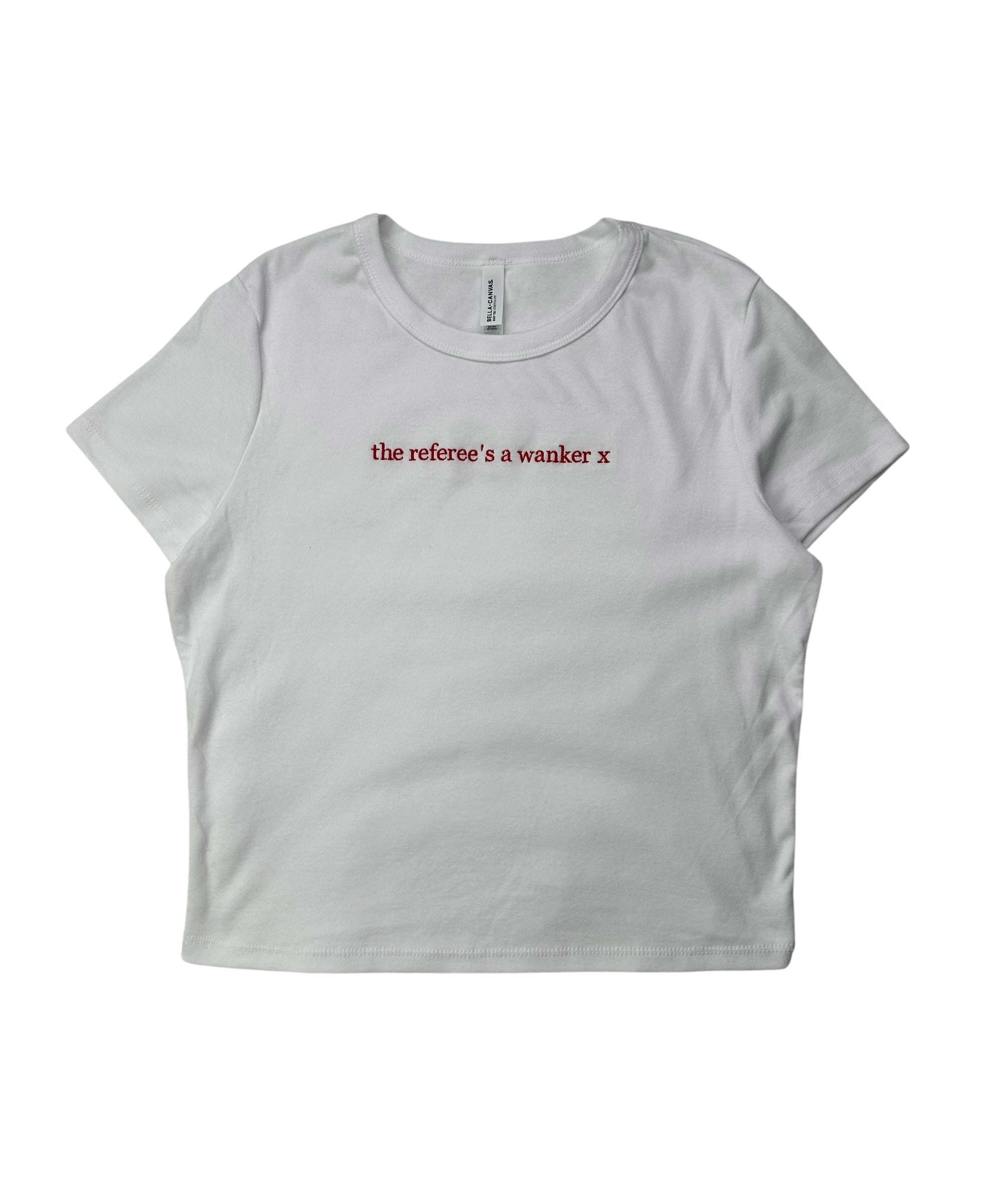 Football Slogan Raglan Baby Tee