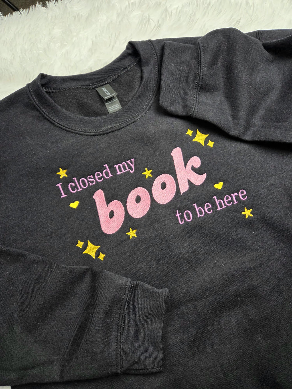 I Closed My Book To Be Here