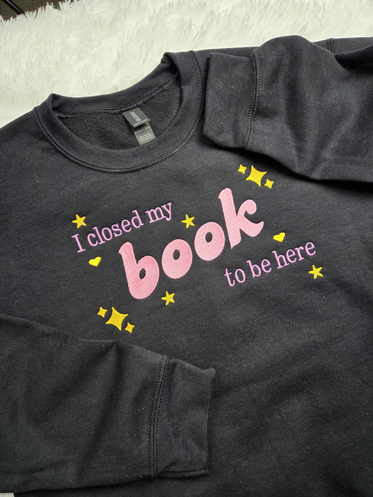 I Closed My Book To Be Here