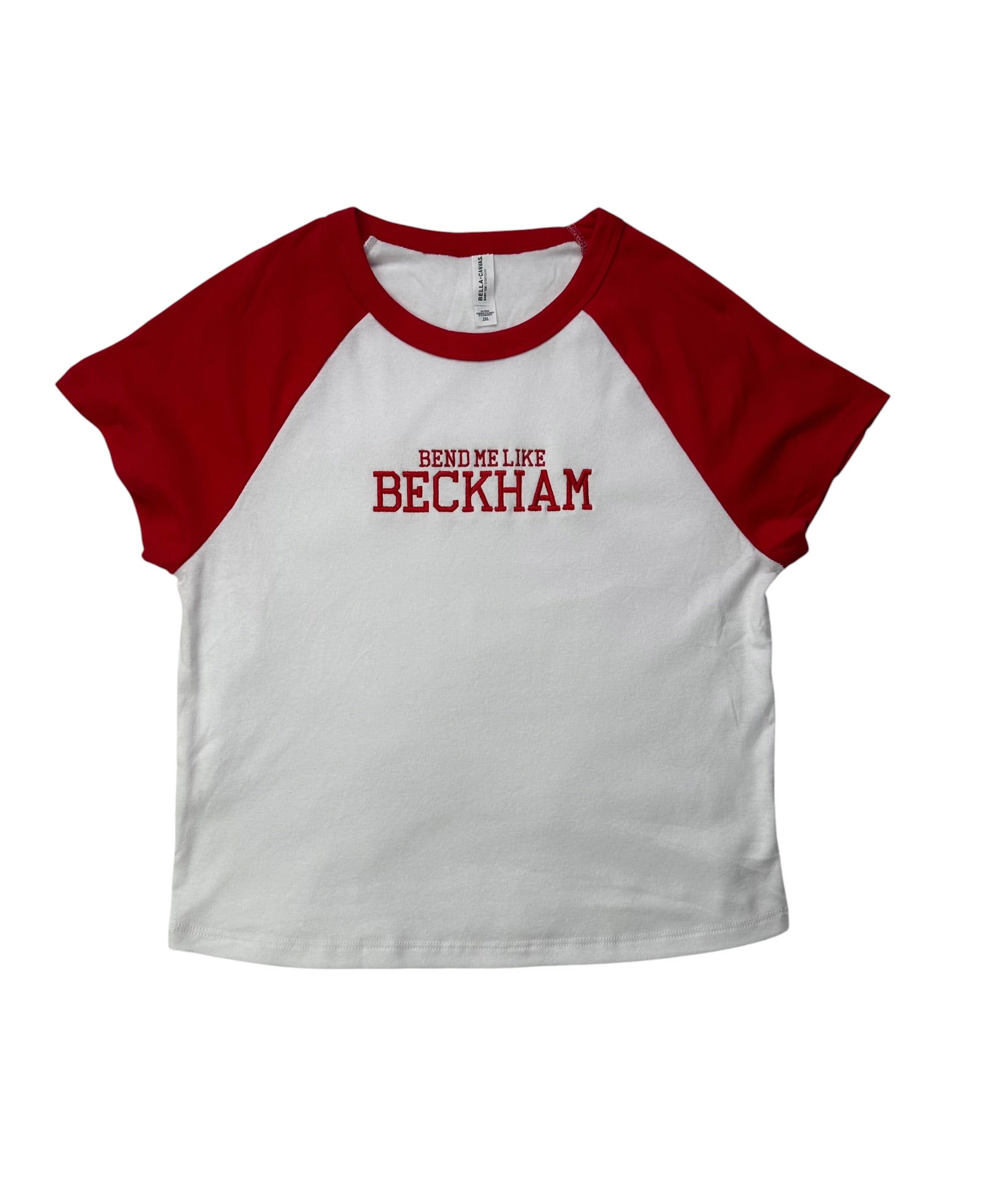 Football Slogan Raglan Baby Tee