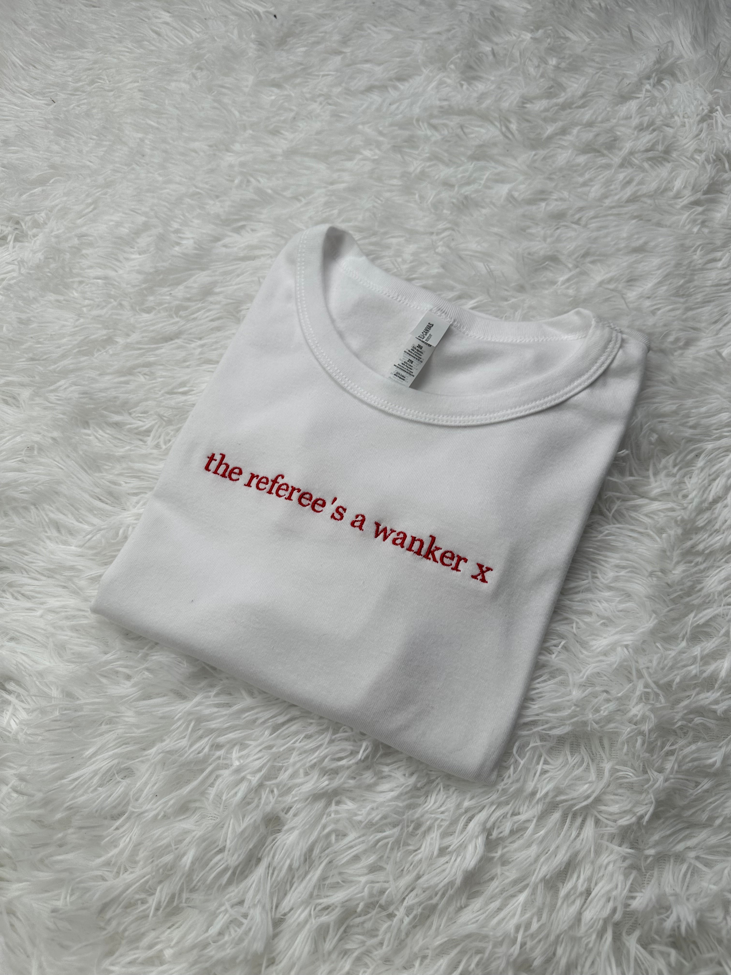Football Slogan Raglan Baby Tee