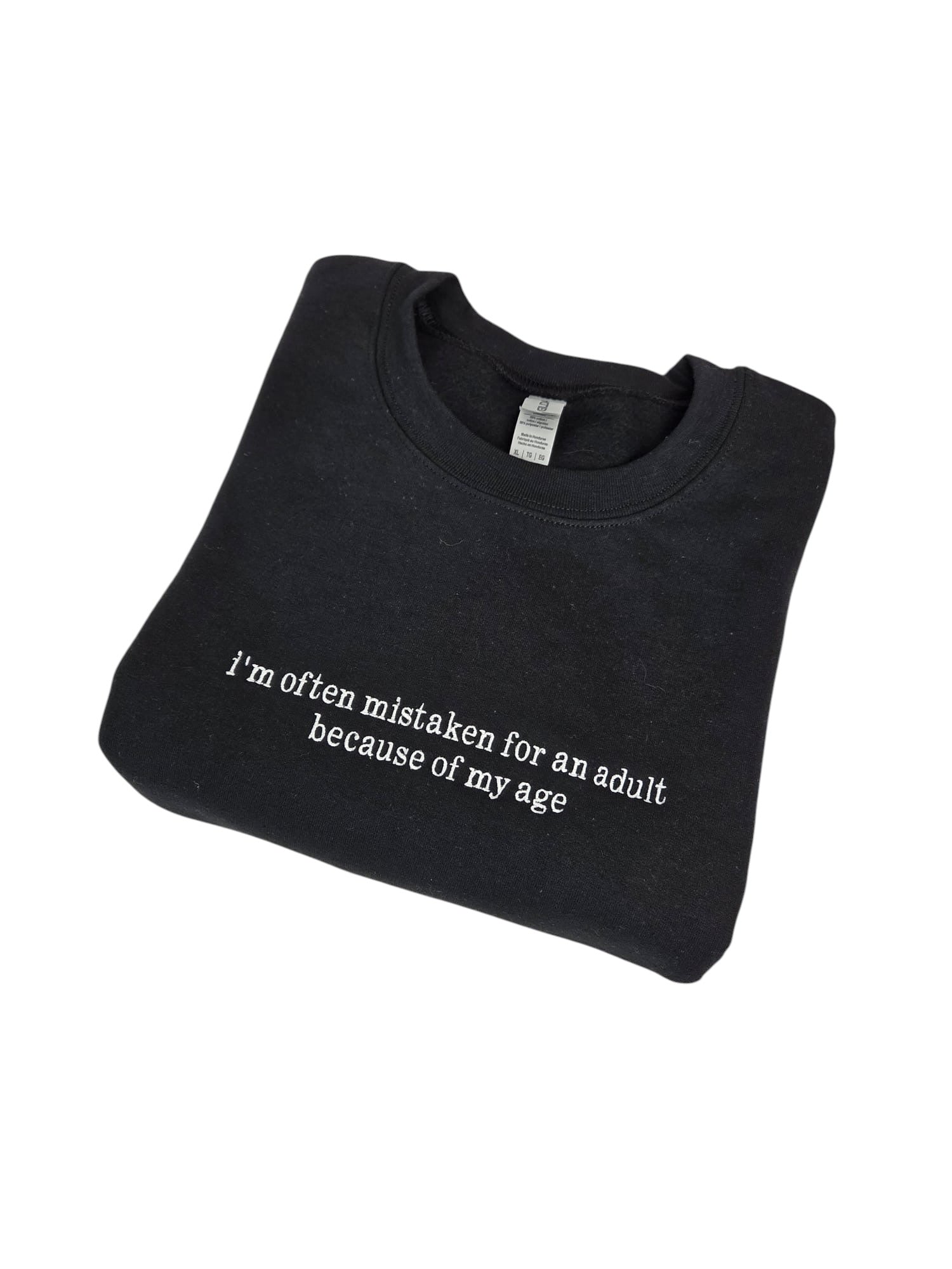 I’m often mistaken for an adult