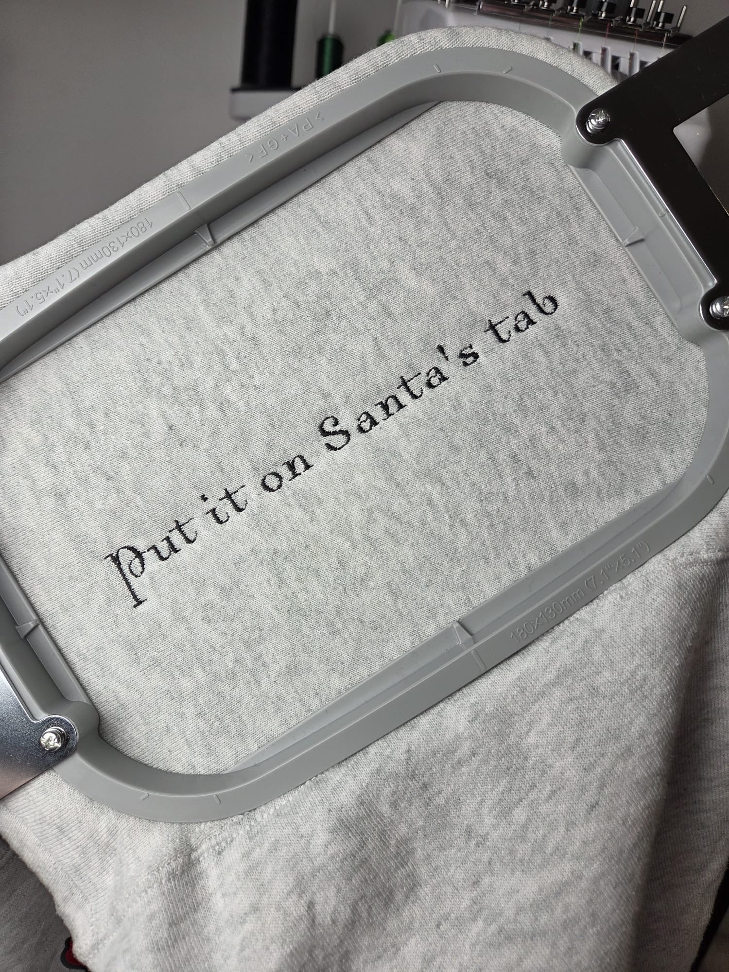 "Put it on Santa's Tab"