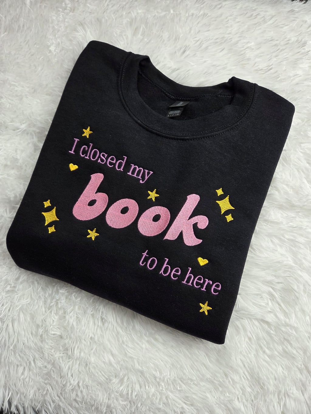 I Closed My Book To Be Here