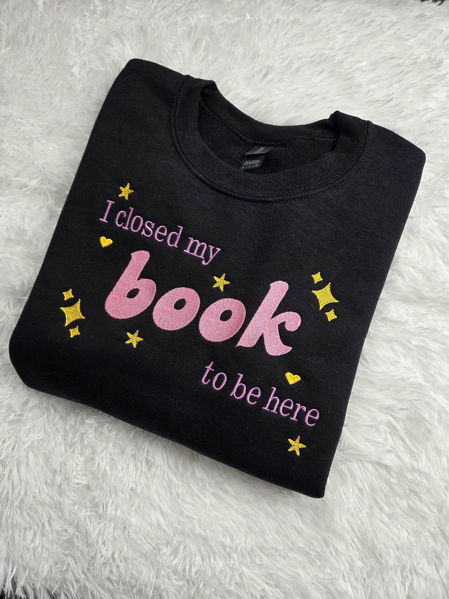 I Closed My Book To Be Here