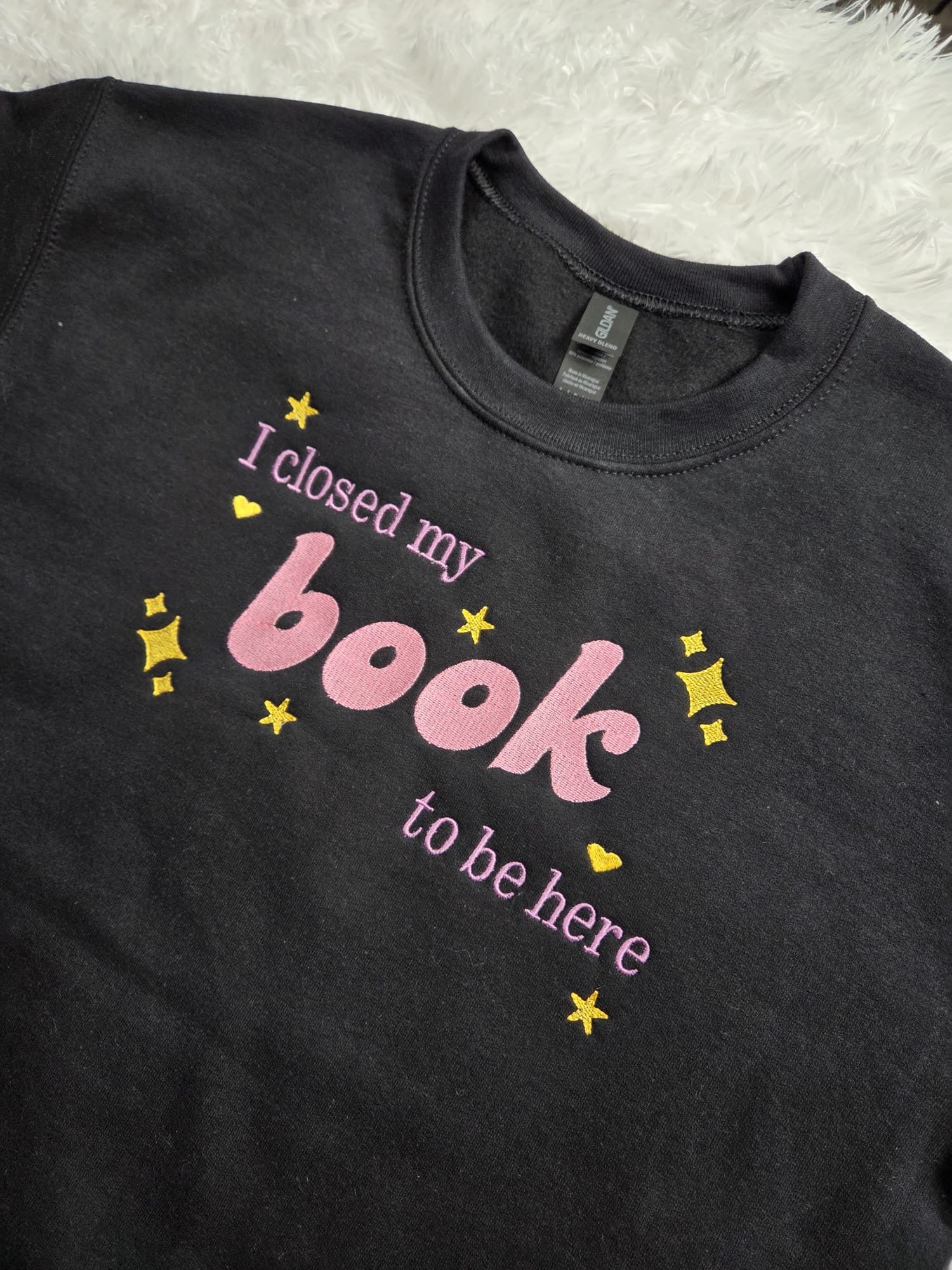 I Closed My Book To Be Here