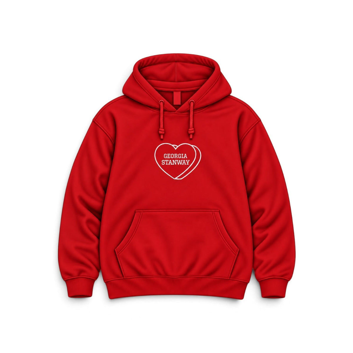Love heart outline hoodie 💘