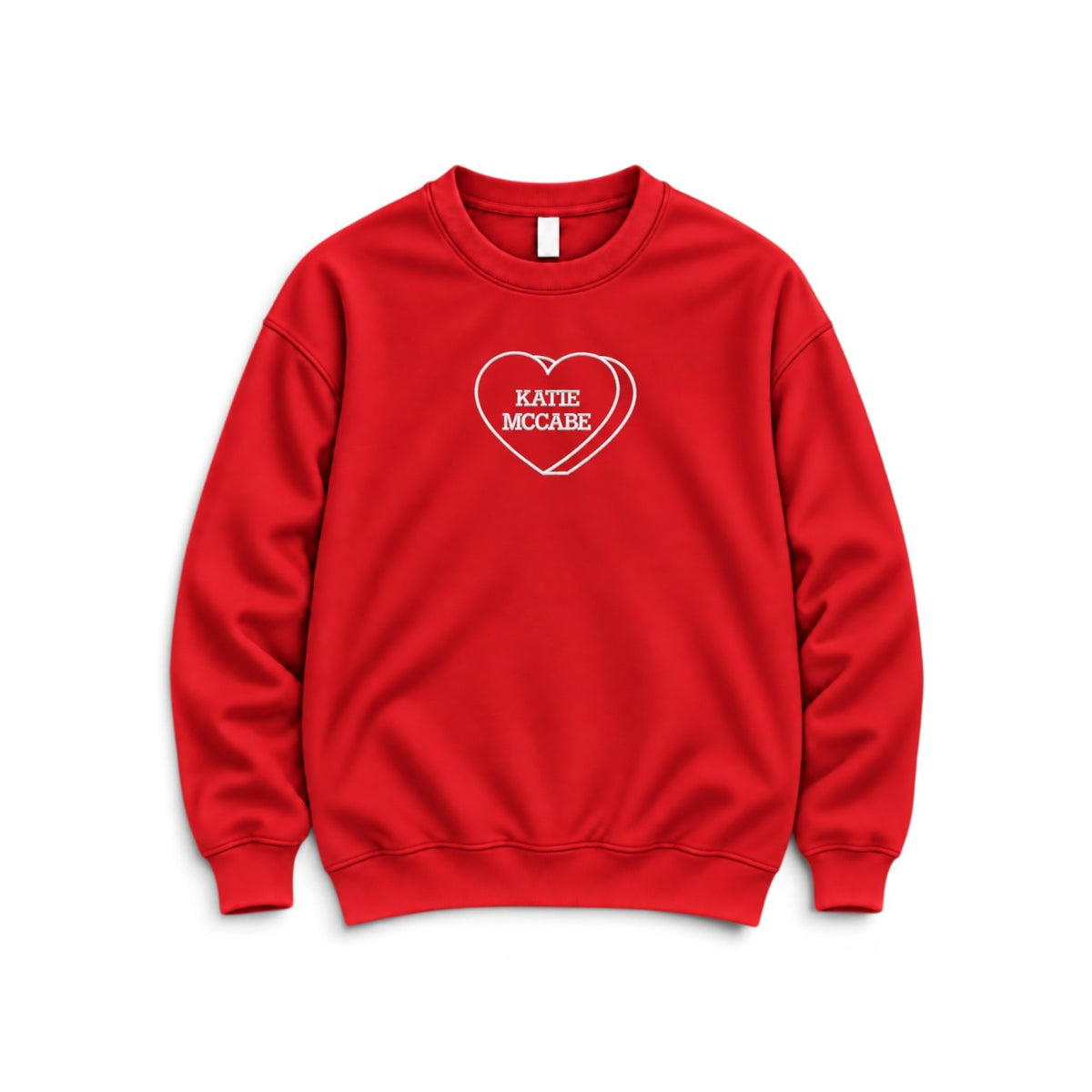 Love heart outline sweatshirt💘