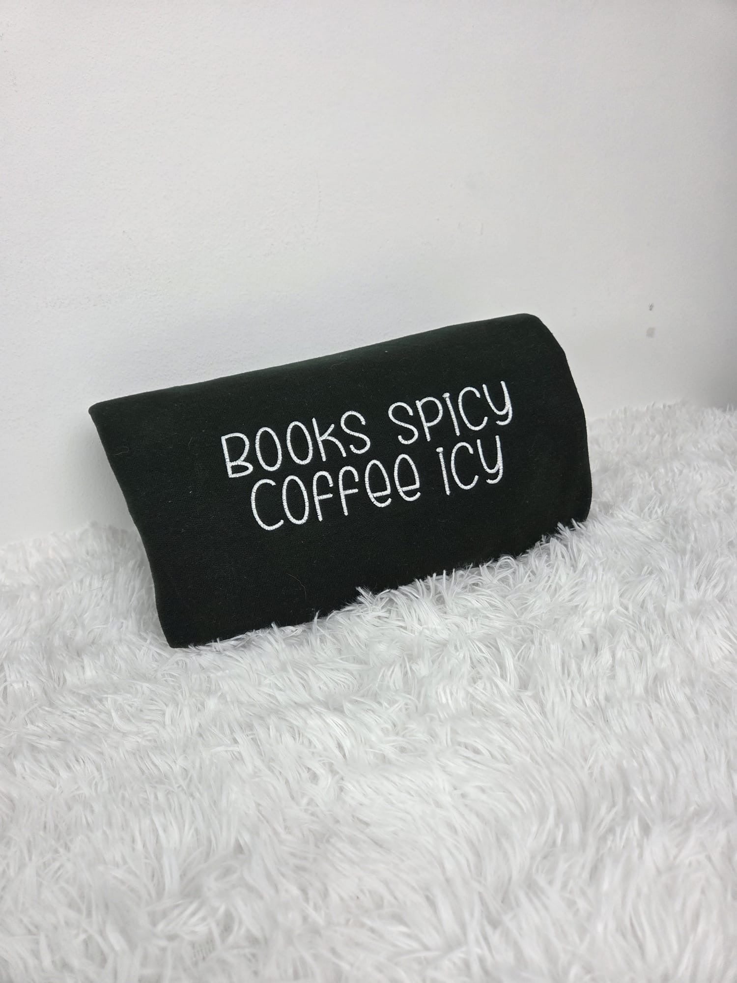 Books spicy, Coffee icy