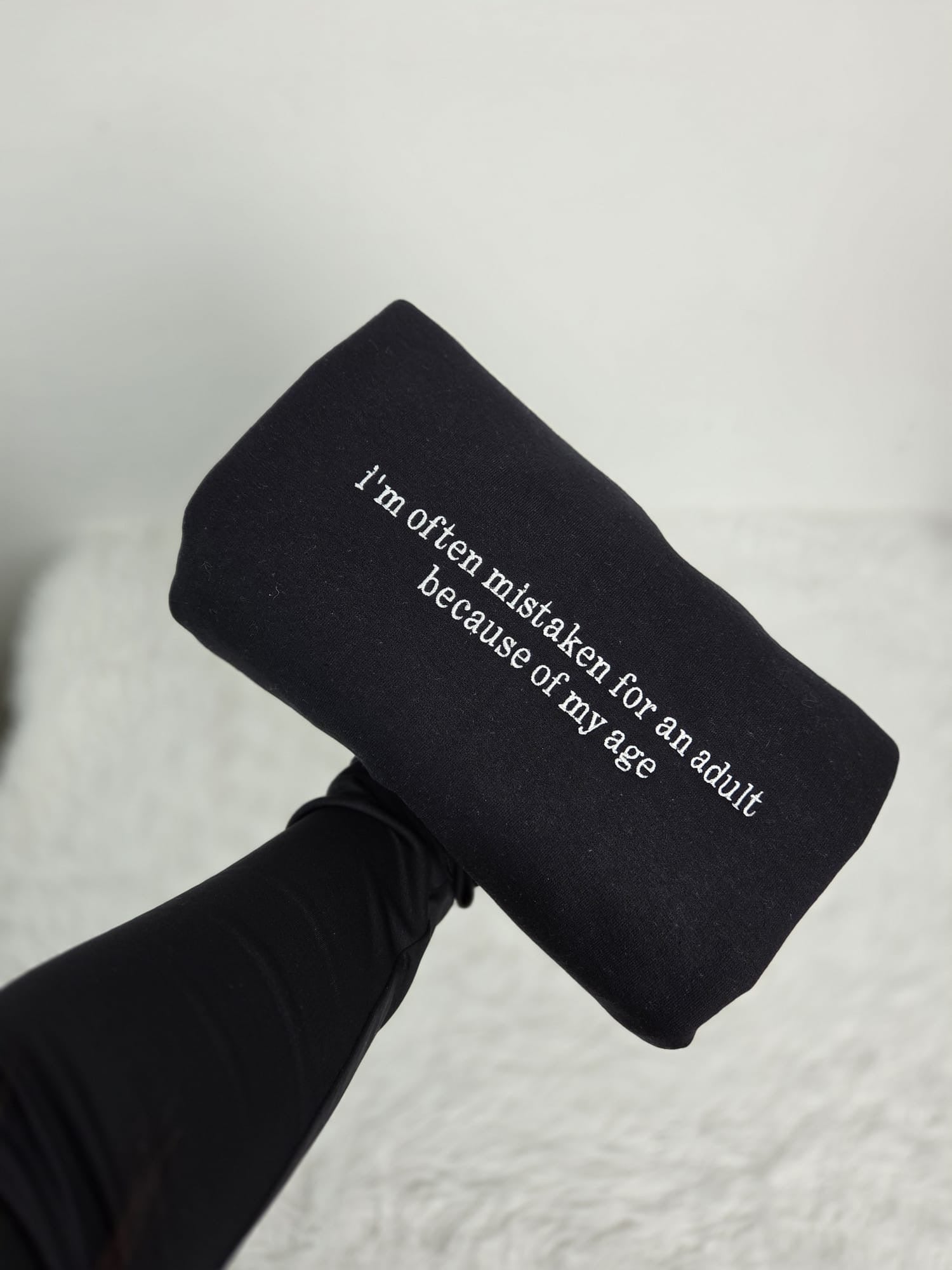 I’m often mistaken for an adult