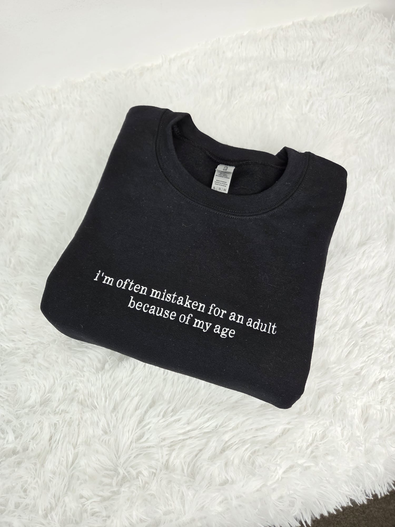 I’m often mistaken for an adult