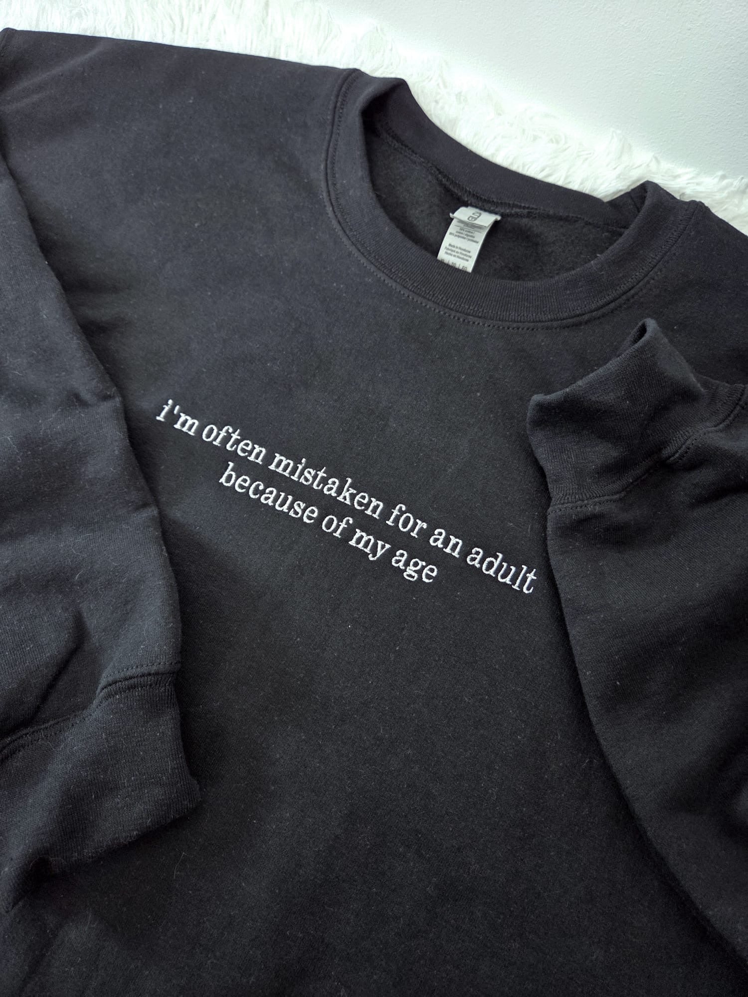 I’m often mistaken for an adult